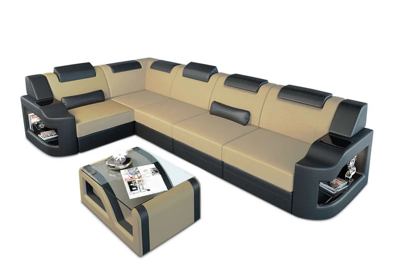 Stoff Ecksofa Padua L-Form