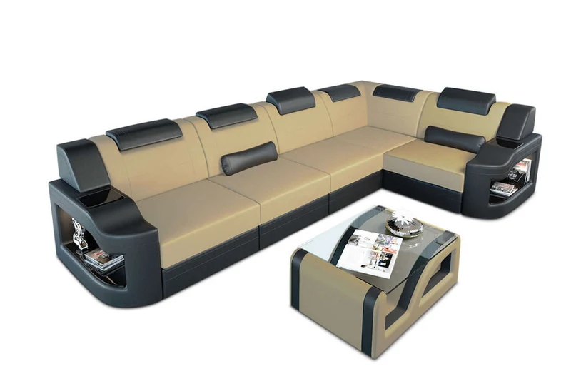 Stoff Ecksofa Padua L-Form