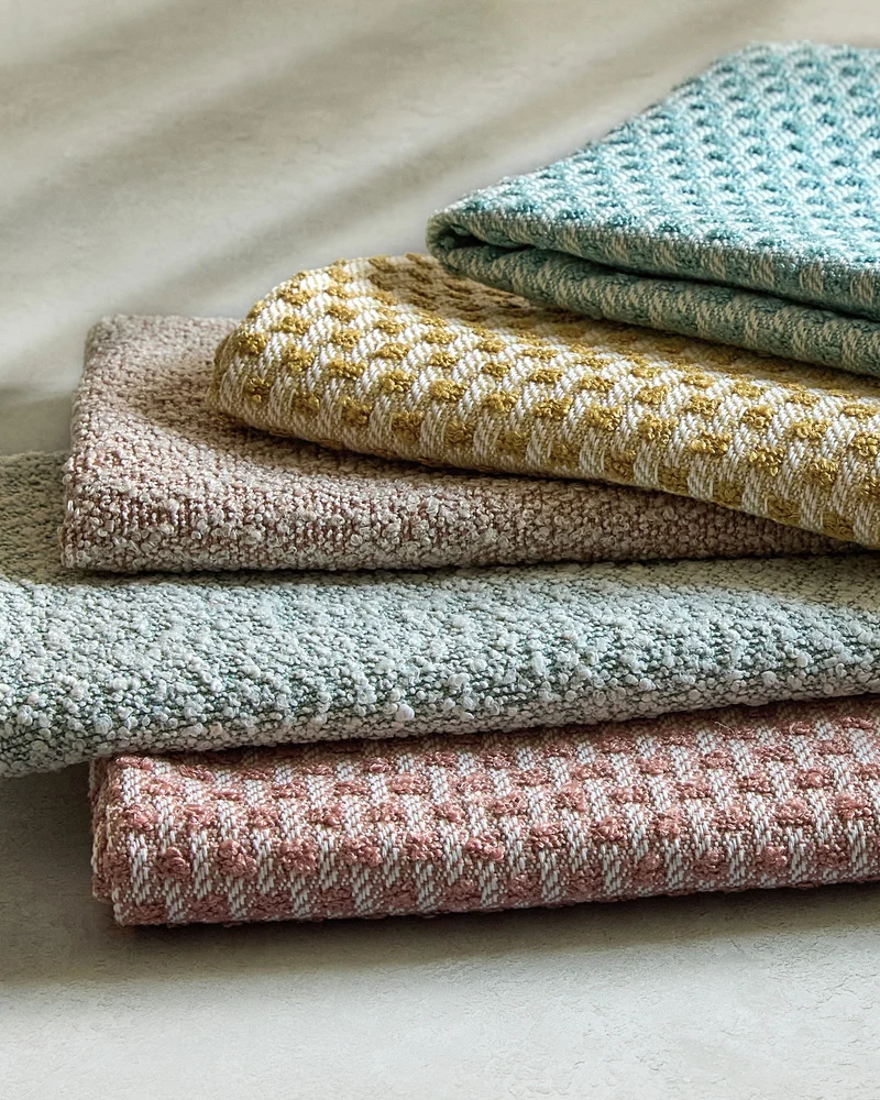 Bouclé Checkerboard - taupe
