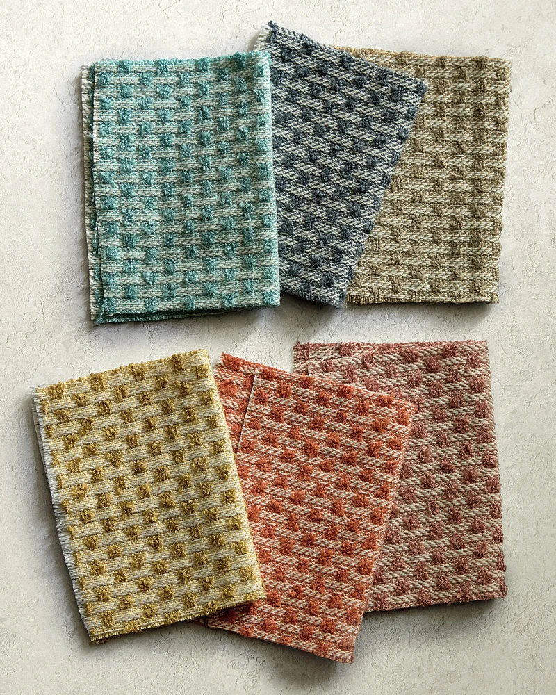 Bouclé Checkerboard - nectar