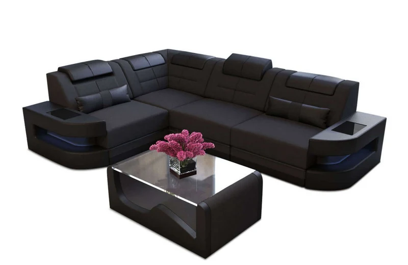 Stoff Ecksofa Como L-Form