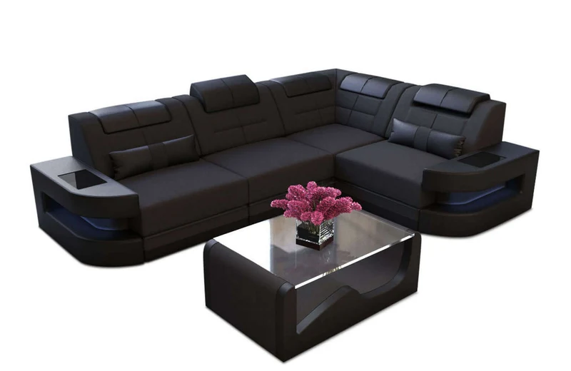 Stoff Ecksofa Como L-Form