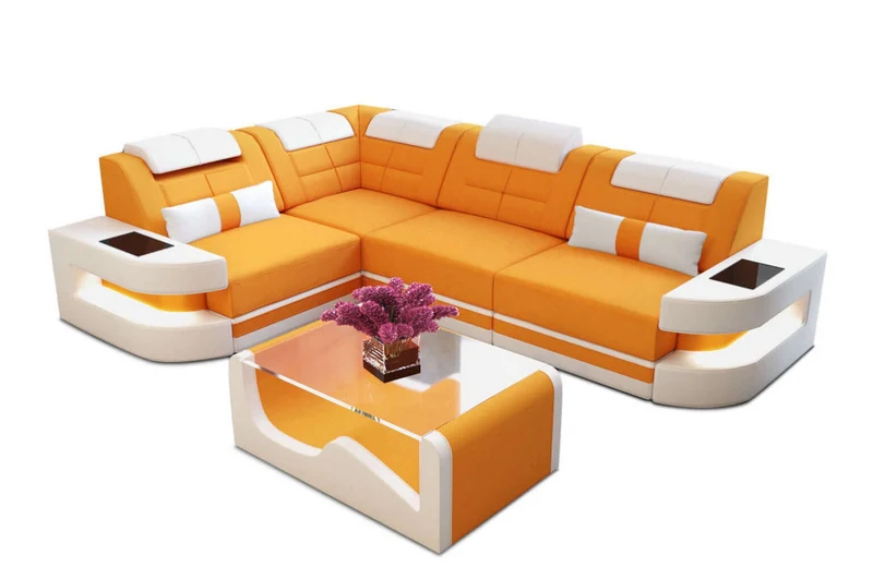 Stoff Ecksofa Como L-Form