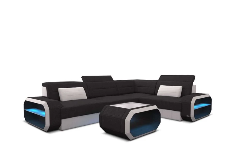Ecksofa Verona L-Form aus Stoff