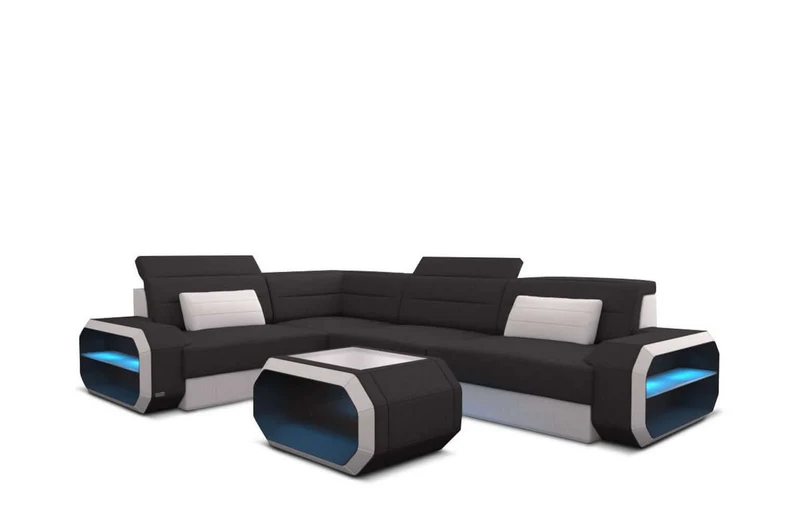 Ecksofa Verona L-Form aus Stoff