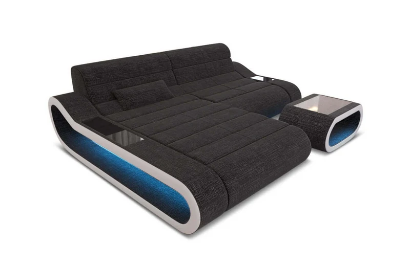 Stoff Ecksofa Concept L-Form