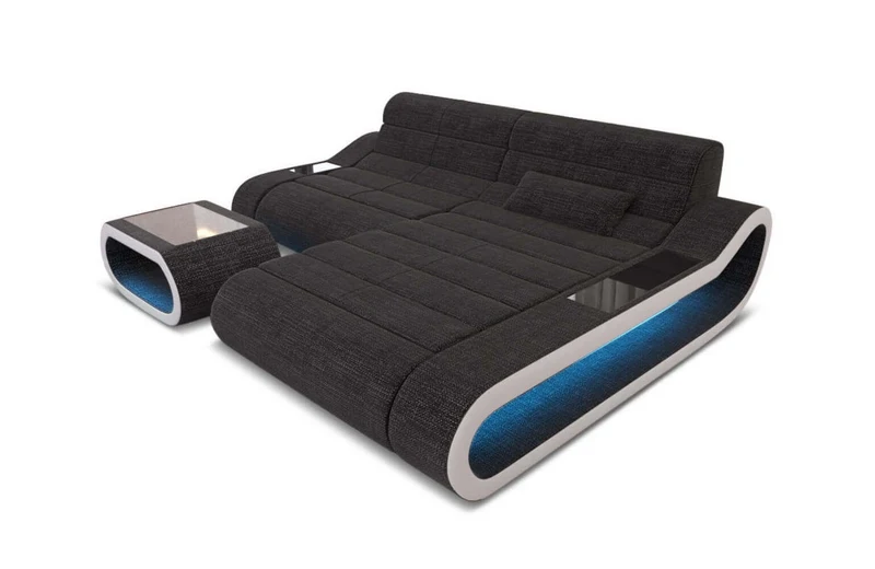 Stoff Ecksofa Concept L-Form