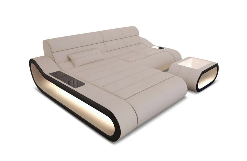 Stoff Ecksofa Concept L-Form