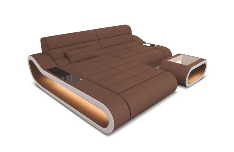 Stoff Ecksofa Concept L-Form