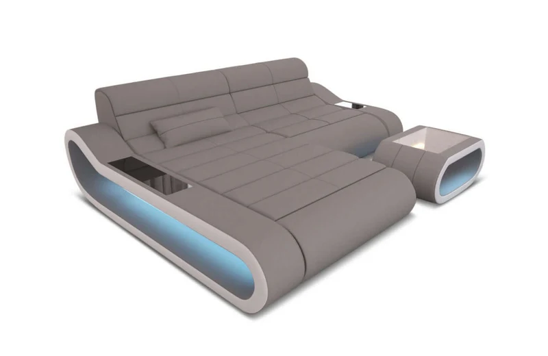 Stoff Ecksofa Concept L-Form