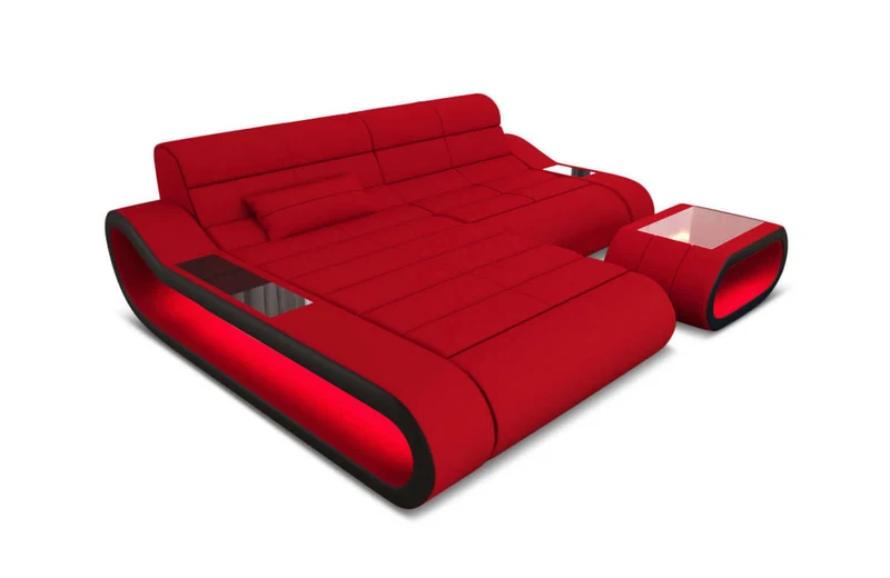 Stoff Ecksofa Concept L-Form