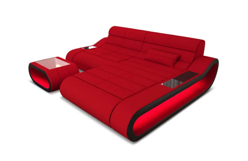 Stoff Ecksofa Concept L-Form