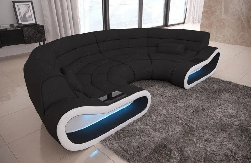 Stoff Bigsofa Concept U-Form