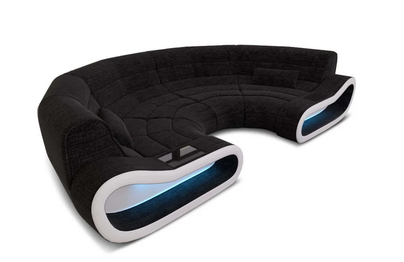 Stoff Bigsofa Concept U-Form