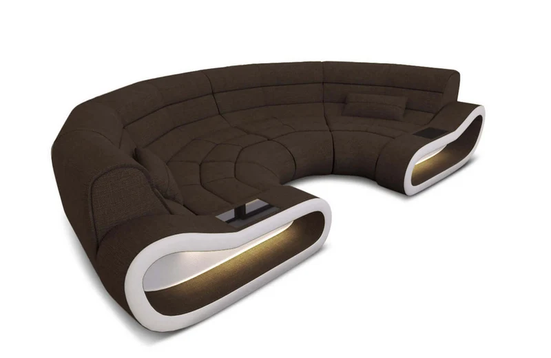 Stoff Bigsofa Concept U-Form