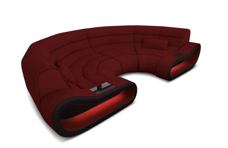 Stoff Bigsofa Concept U-Form