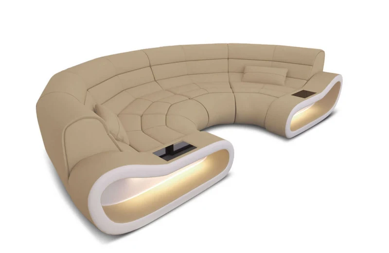 Stoff Bigsofa Concept U-Form