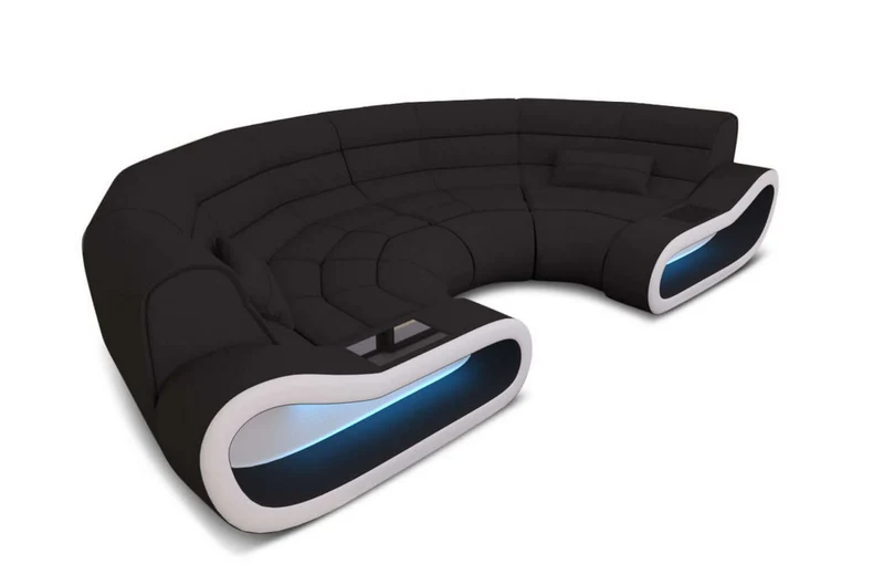 Stoff Bigsofa Concept U-Form