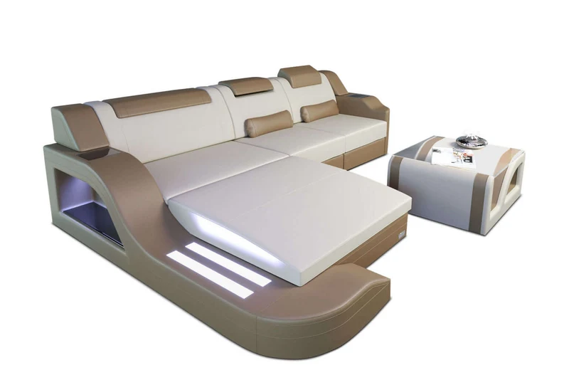 Stoff Ecksofa Palermo L-Form