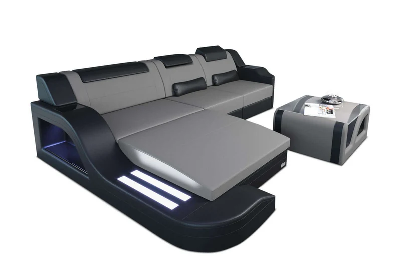 Stoff Ecksofa Palermo L-Form