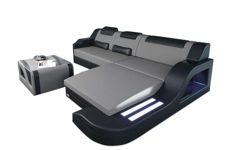 Stoff Ecksofa Palermo L-Form