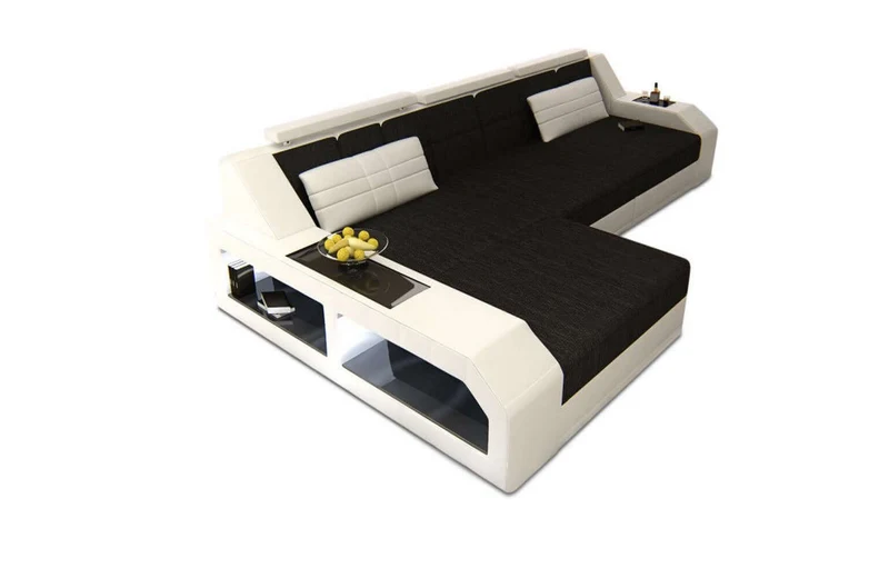 Ecksofa Arezzo L-Form aus Stoff