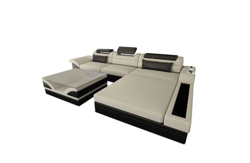 Ecksofa Parma L-Form aus Stoff