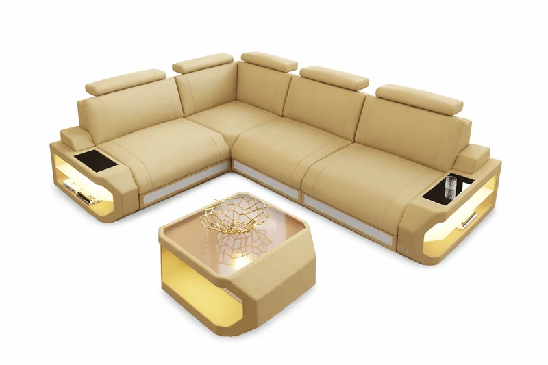 Stoff Ecksofa Siena L-Form