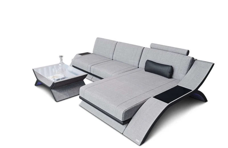 Stoff Ecksofa Calabria L-Form