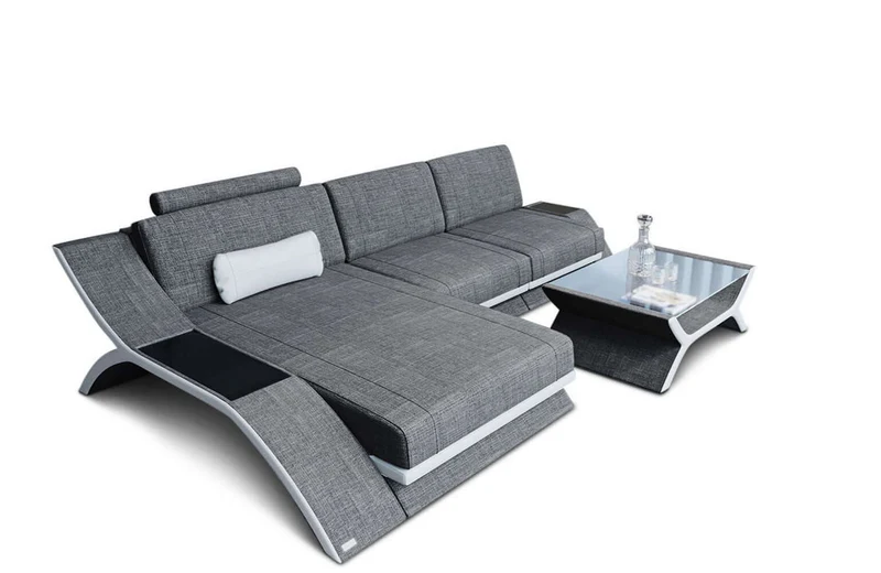 Stoff Ecksofa Calabria L-Form