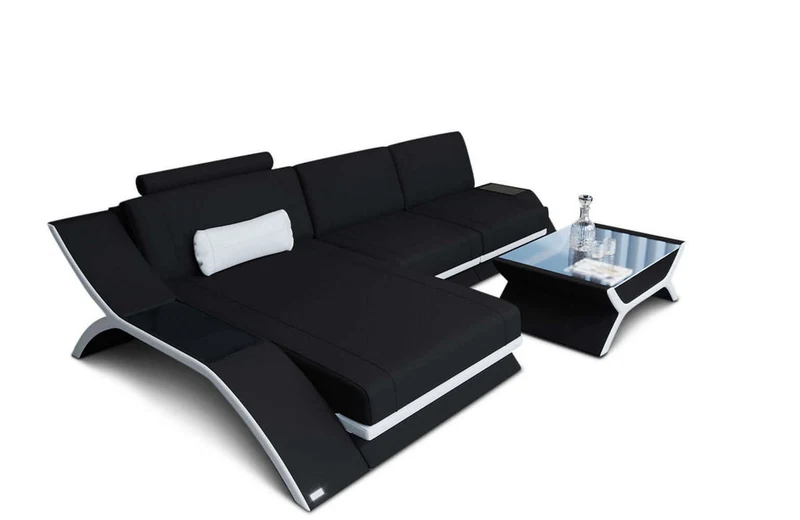 Stoff Ecksofa Calabria L-Form