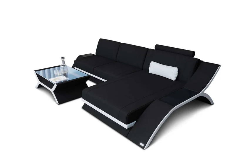 Stoff Ecksofa Calabria L-Form