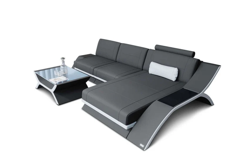Stoff Ecksofa Calabria L-Form