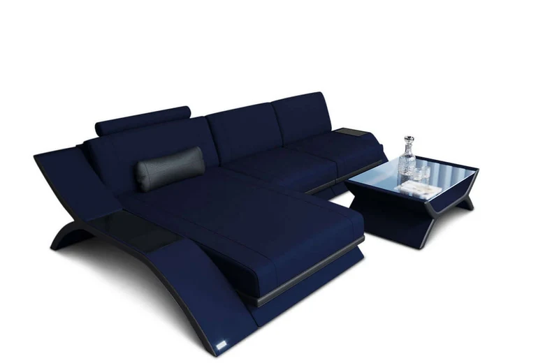 Stoff Ecksofa Calabria L-Form