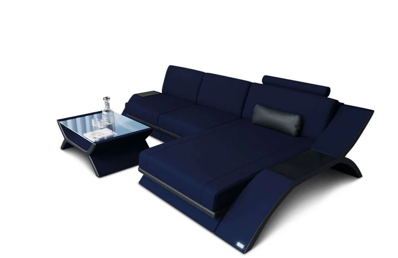 Stoff Ecksofa Calabria L-Form