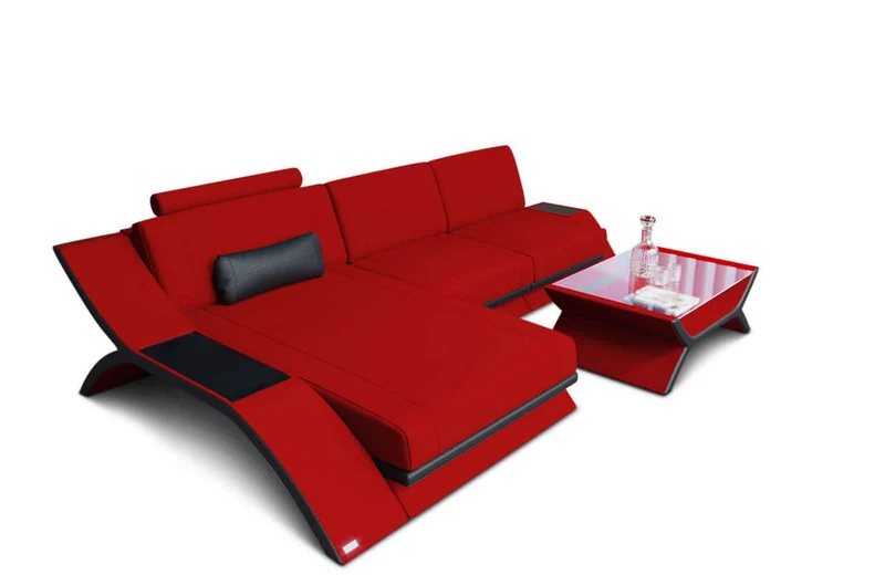 Stoff Ecksofa Calabria L-Form