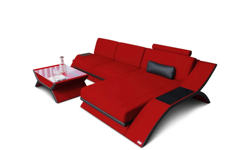 Stoff Ecksofa Calabria L-Form