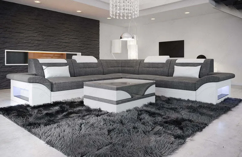 Stoff Ecksofa Brianza L-Form