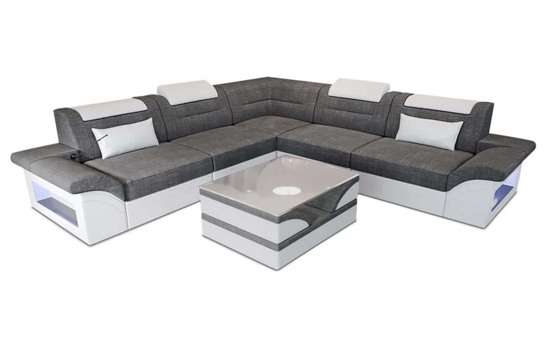 Stoff Ecksofa Brianza L-Form