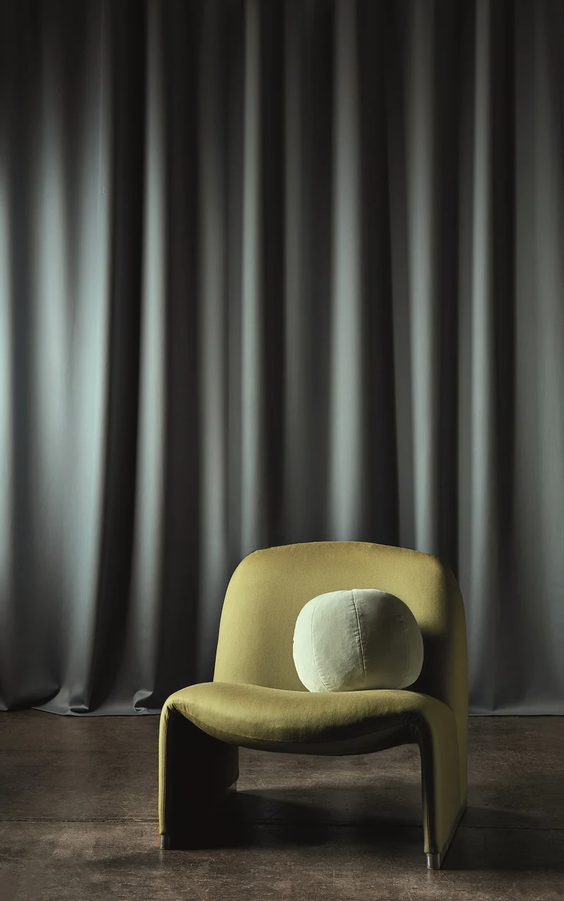 Wool Satin - old gold