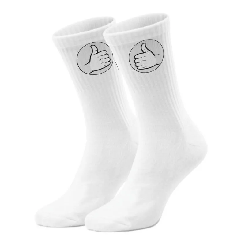 epicsocks Handzeichen Daumen hoch Socken in 37-41 im Paar