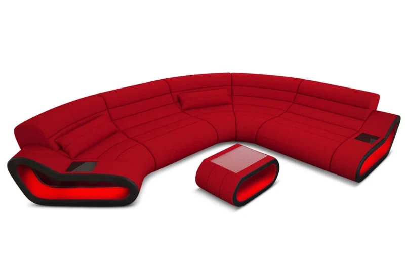 Stoff Couch Concept C-Form
