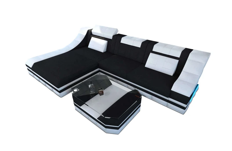 Stoff Ecksofa Turino L-Form