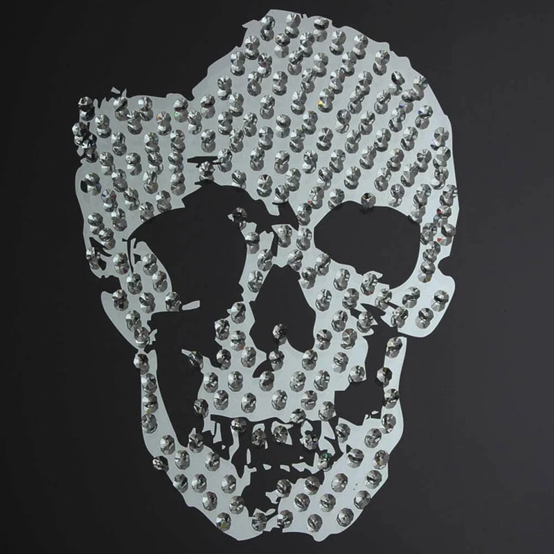 Wandbild Skull