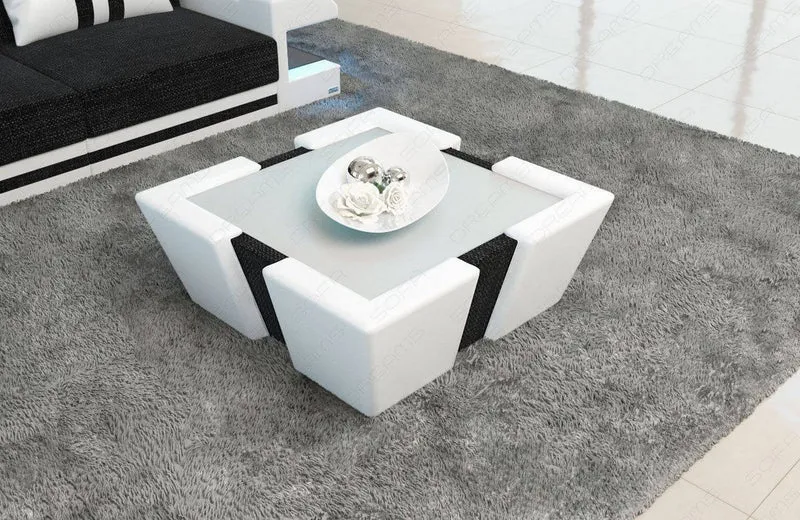 Couchtisch Apollonia in Stoff