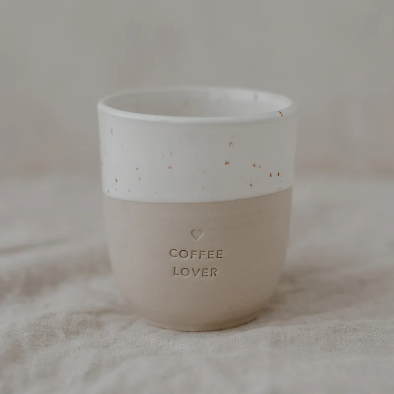 Eulenschnitt Becher Coffee Lover