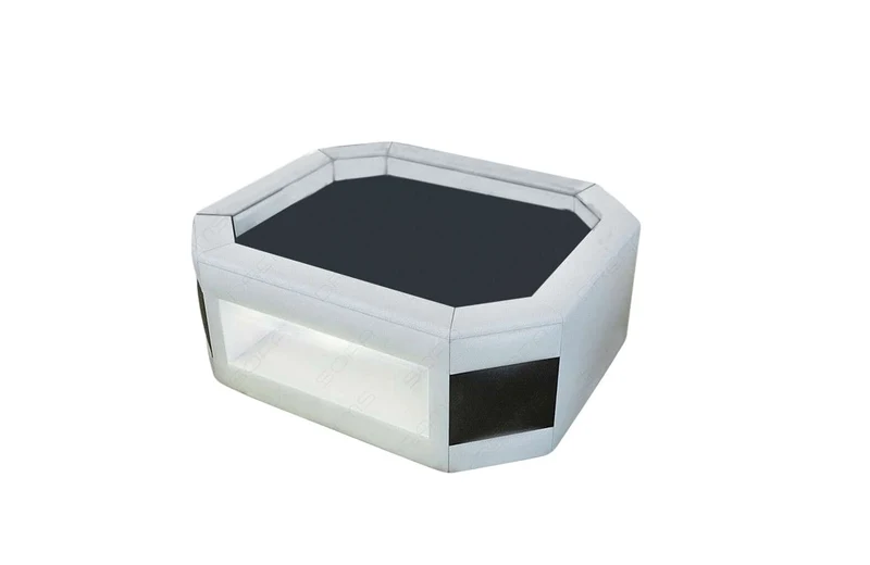 Couchtisch Prato in Leder
