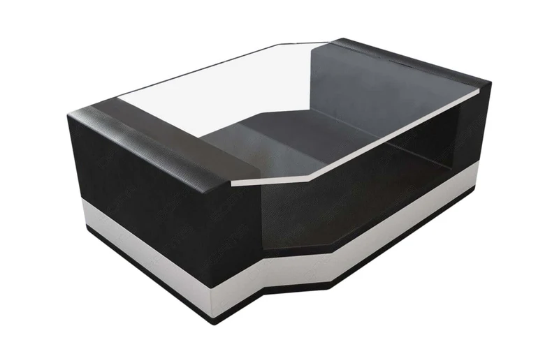Couchtisch Messana in Leder