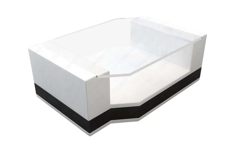 Couchtisch Messana in Leder