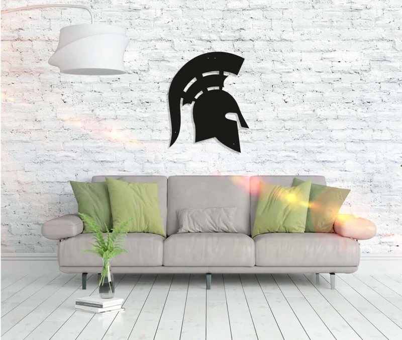 Wandbild Spartan Krieger